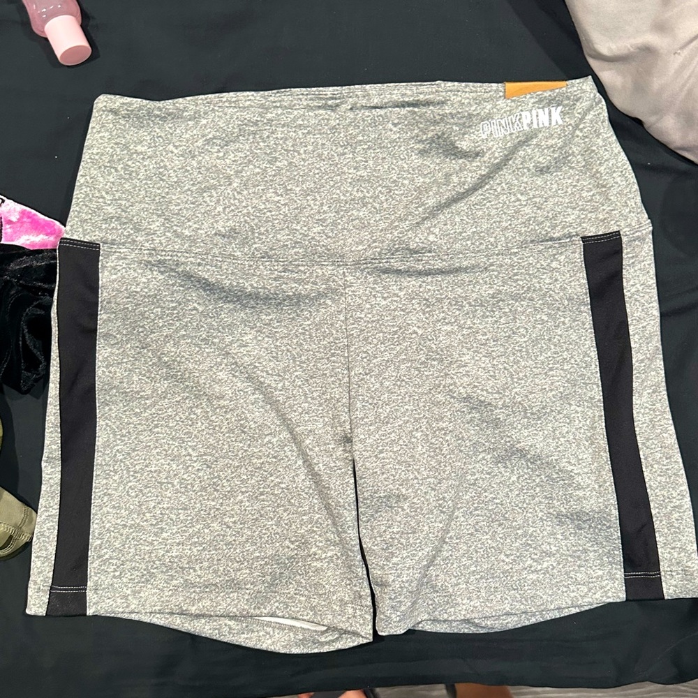 PINK biker shorts